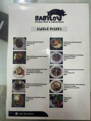   at Babylou Vegan Food & Smoothies in Pattaya