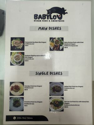   at Babylou Vegan Food & Smoothies in Pattaya