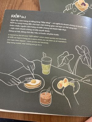 Menu   at RỐP - Cafe & Vegetarian in Ho Chi Minh City