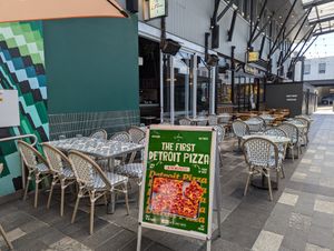 The corner dinning precinct Charlestown square at In Forno in Newcastle