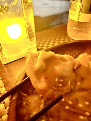 Vegan dumpling   at Drunken Dumpling in Valletta