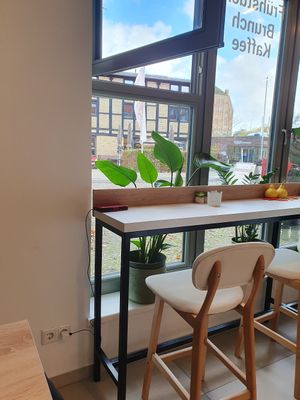 Interior at Oats & Coffee in Stralsund