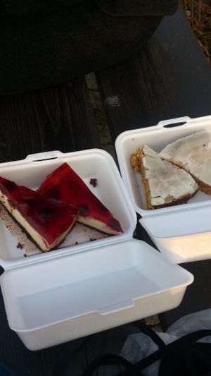 Cakes at W Gruncie Rzeczy in Warsaw