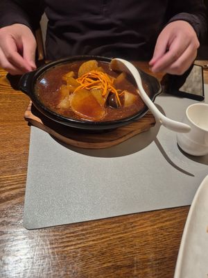 Sopa no picante at Su Cha He in Chongqing