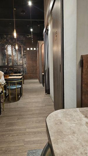 Interior back at Skewers & Beer in Hsinchu