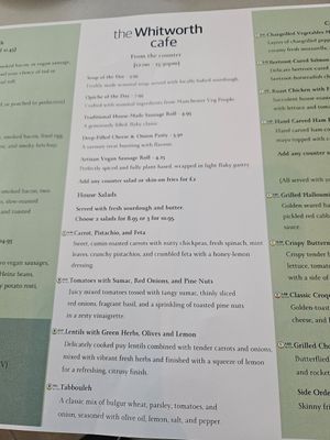  at The Whitworth Cafe in Manchester