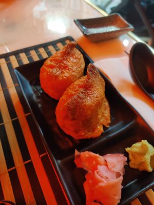 Tofu sushi at Hope Izakaya in Edinburgh