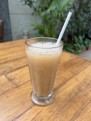 Guava-chili spritzer. Yum!  at Green Theory in Bangalore