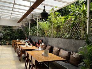 Green Theory - outdoor seating atmosphere  at Green Theory in Bangalore