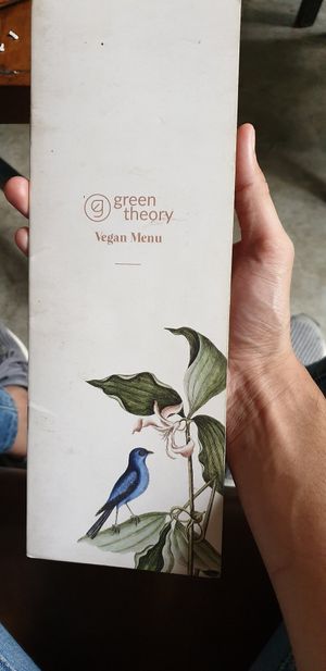 Exclusive menu (available on request) at Green Theory in Bangalore