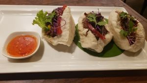 Jackfruit bao at Green Theory in Bangalore