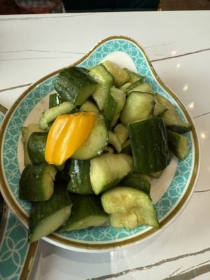 Cucumber  at Dumpling Union in San Francisco