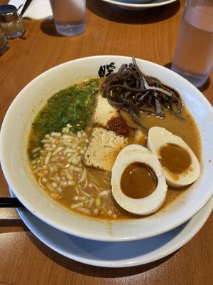 Vegan ramen   at Ramen Danbo  in North Vancouver
