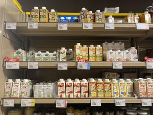 Lait végétal pour cuisiner   at So.bio in Nancy
