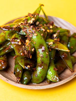 Edamames at Lucky Fish - Dark Kitchen in Mexico City