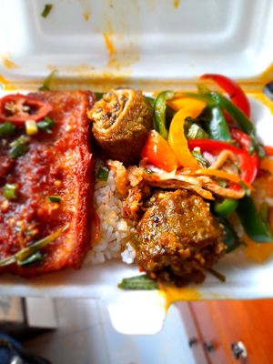 My take away com chay at Thôi Kệ in Ho Chi Minh City