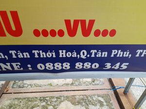 Phone number at Thôi Kệ in Ho Chi Minh City