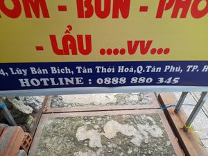 Address and phone number at Thôi Kệ in Ho Chi Minh City