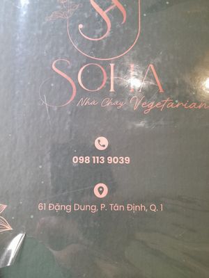 Name at SOHA in Ho Chi Minh City