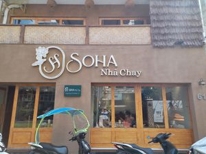 Outside at SOHA in Ho Chi Minh City