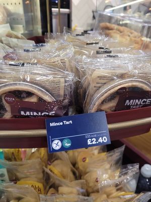 Mince Tart at Costa Coffee in Llandudno
