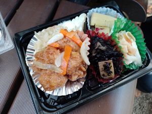 Soj Chicken Bento at Evah Vegan Deli - Iwataya Shop in Fukuoka
