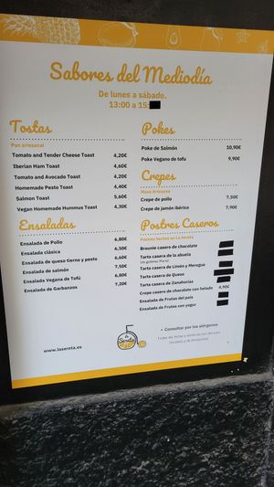  at Café la Sereta in Gran Canaria