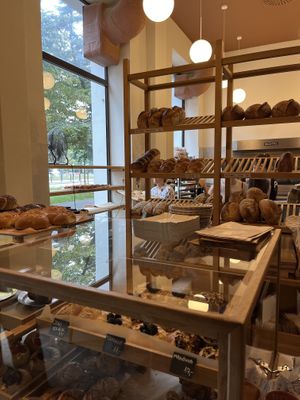 Inside  at Namo Bakery in Warsaw