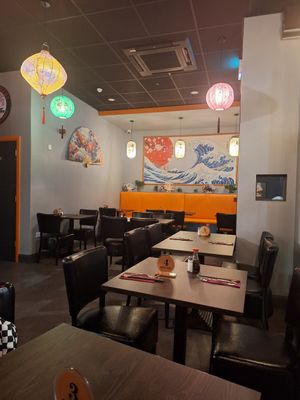 Interior at Oyama Sushi Japanese Restaurant  in Longford