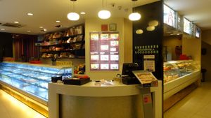 restaurant interior  at Bikanervala in Central Singapore