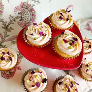 Persian Love Cupcakes  at Around the World Bakes in Preston