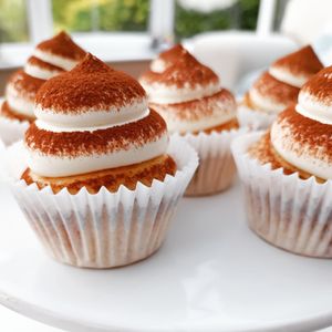Tiramisu Cupcakes  at Around the World Bakes in Preston