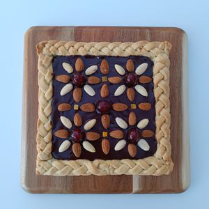 Mazurek (Polish Easter Tart)  at Around the World Bakes in Preston