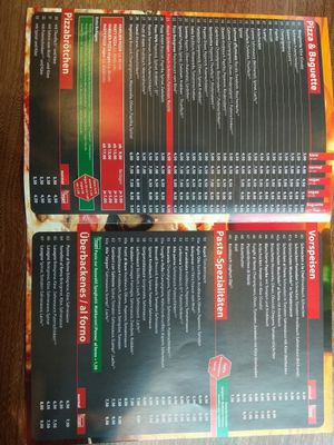 Flyer 02 at Pizzeria Corona in Dortmund