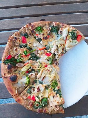 Pizza Vegetaria - very delicious at Pizzeria Corona in Dortmund