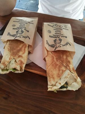 Makali wrap at Beim Ägypter in Dortmund