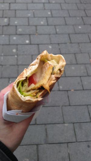 Mit Gemüse 🥰 at Beim Ägypter in Dortmund