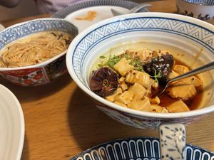 Quinoa tofu  at Qingchunli in Hangzhou