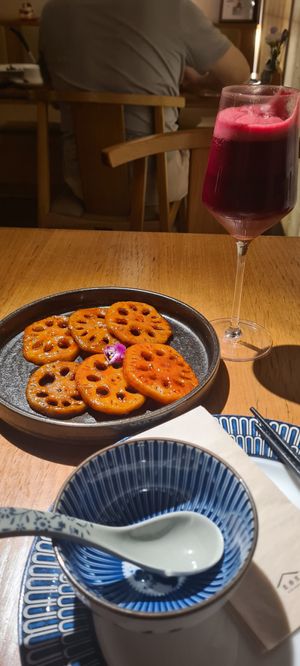 Lotus root at Qingchunli in Hangzhou