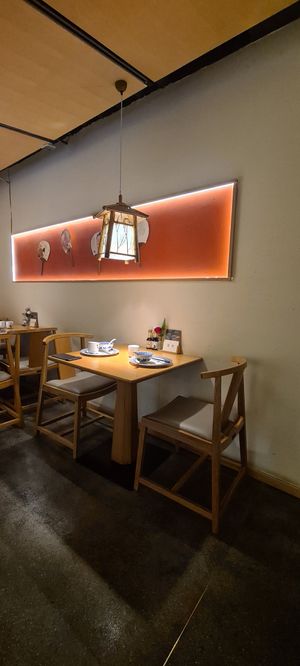Seating upstairs at Qingchunli in Hangzhou