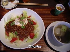 Lunch set. at Cafe Life Force in Kamakura