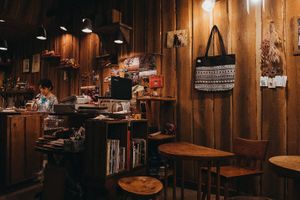 inside  at Poleyale in Tokyo