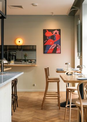 interior at Bistro SPATiF in Warsaw
