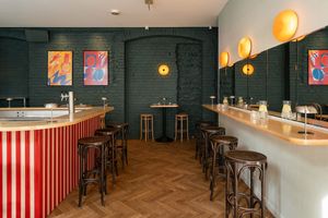 interior at Bistro SPATiF in Warsaw