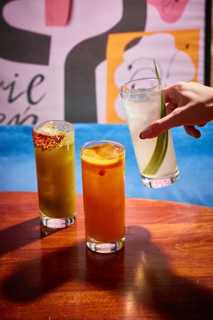 signature coctails at Bistro SPATiF in Warsaw