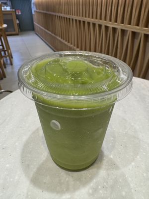 Apple & green smoothie.  at ICN - Jamba - T1 in Incheon