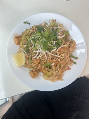 tofu pad thai  at Loving Hut - Warynskiego in Warsaw
