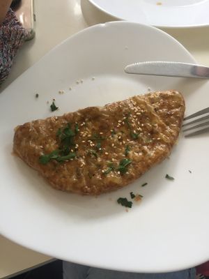 tofu omelette  at Loving Hut - Warynskiego in Warsaw