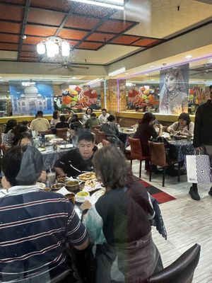 Inside restaurantt  at Calcutta Indian Food in Taipei