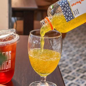 Chrysanthemum-from-the-neighborhood Jelly Drink  at AGAR RAGA - Akaaka - อาการากา in Bangkok